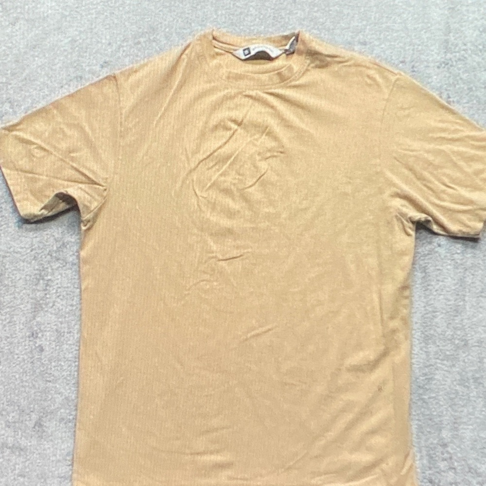 Classic Tan Short Sleeve Men's Tee